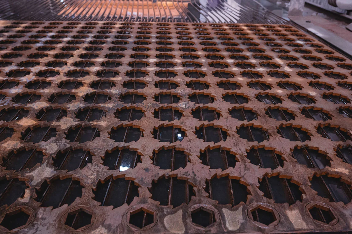 Servicio de corte de metal por agua (Waterjet) en Barcelona y toda España | Grupo Goded